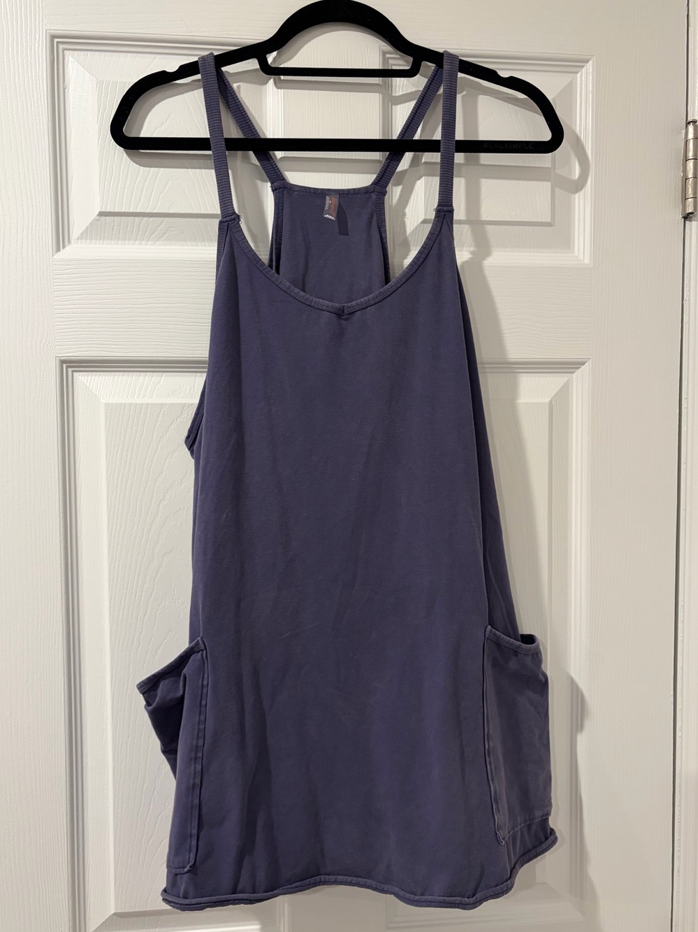 Women’s Casual Purple Tank Top with Pockets